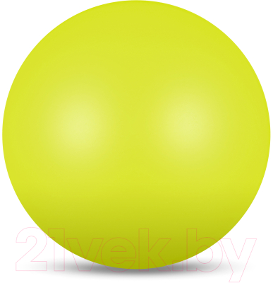 Мяч для художественной гимнастики Indigo IN315 (лимонный)