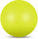 Мяч для художественной гимнастики Indigo IN315 (лимонный) - 