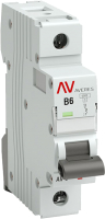 Выключатель автоматический EKF Averes AV-6 1P 6A (B) 6kA / mcb6-1-06B-av - 