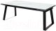 Обеденный стол M-City Франк 200 / 480M04544 (белый мрамор/черный) - 