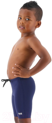 Гидрошорты для плавания детские TYR Boy's Solid Jammer / SBJAM7Y 401 (L,синий)