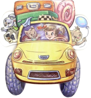 

Развивающая книга FunTun, На дорогах Лихое такси / F1157006Р