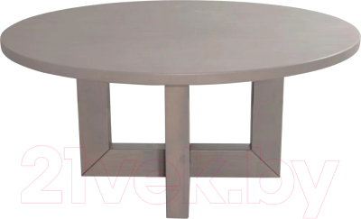 Журнальный столик Dipriz Сoakley круглый 80x80x45 Д.63011.1 (серый дуб)
