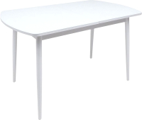 Обеденный стол Listvig Винер GR 120-152x70 (белый) - 