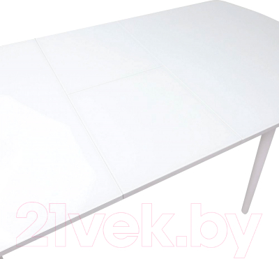 Обеденный стол Listvig Винер GR 120-152x70 (белый)