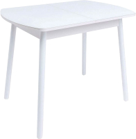 Обеденный стол Listvig Винер Mini R 94-126x64 (белый) - 