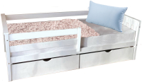

Кровать-тахта EcoWood, Луна 90х200 с ящиком / ECO.001.00018.90-200.W