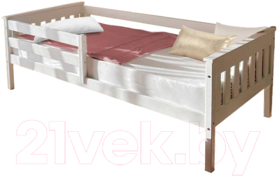 EcoWood Луна 80х160 / ECO.001.00017.80-160.W Кровать-тахта детская ...