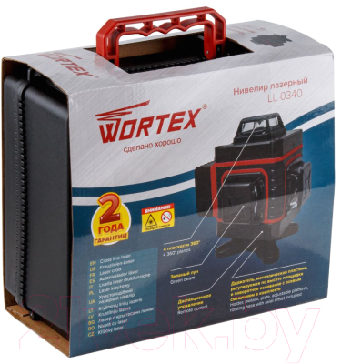 Лазерный нивелир Wortex LL 0340 (0323145)