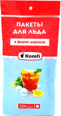 Изображение товара Набор пакетов для льда No Brand На 224 шарика