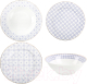 Набор столовой посуды Arya Elegant Aqua / 8680943214454 (белый) - 