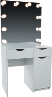 Туалетный столик с зеркалом Мир Мебели С подсветкой 22 ZB - 