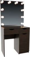 Туалетный столик с зеркалом Мир Мебели С подсветкой 22 ZW - 