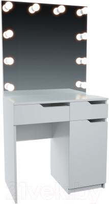 Туалетный столик с зеркалом Мир Мебели С подсветкой 23 ZB