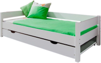 

Кровать-тахта EcoWood, Робби 90х200 с выкатным спальным местом / ECO.001.00023.90-200.W