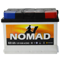 

Автомобильный аккумулятор Kainar, Nomad 6СТ-60 Евро R+ низкий / 060153201020104060L