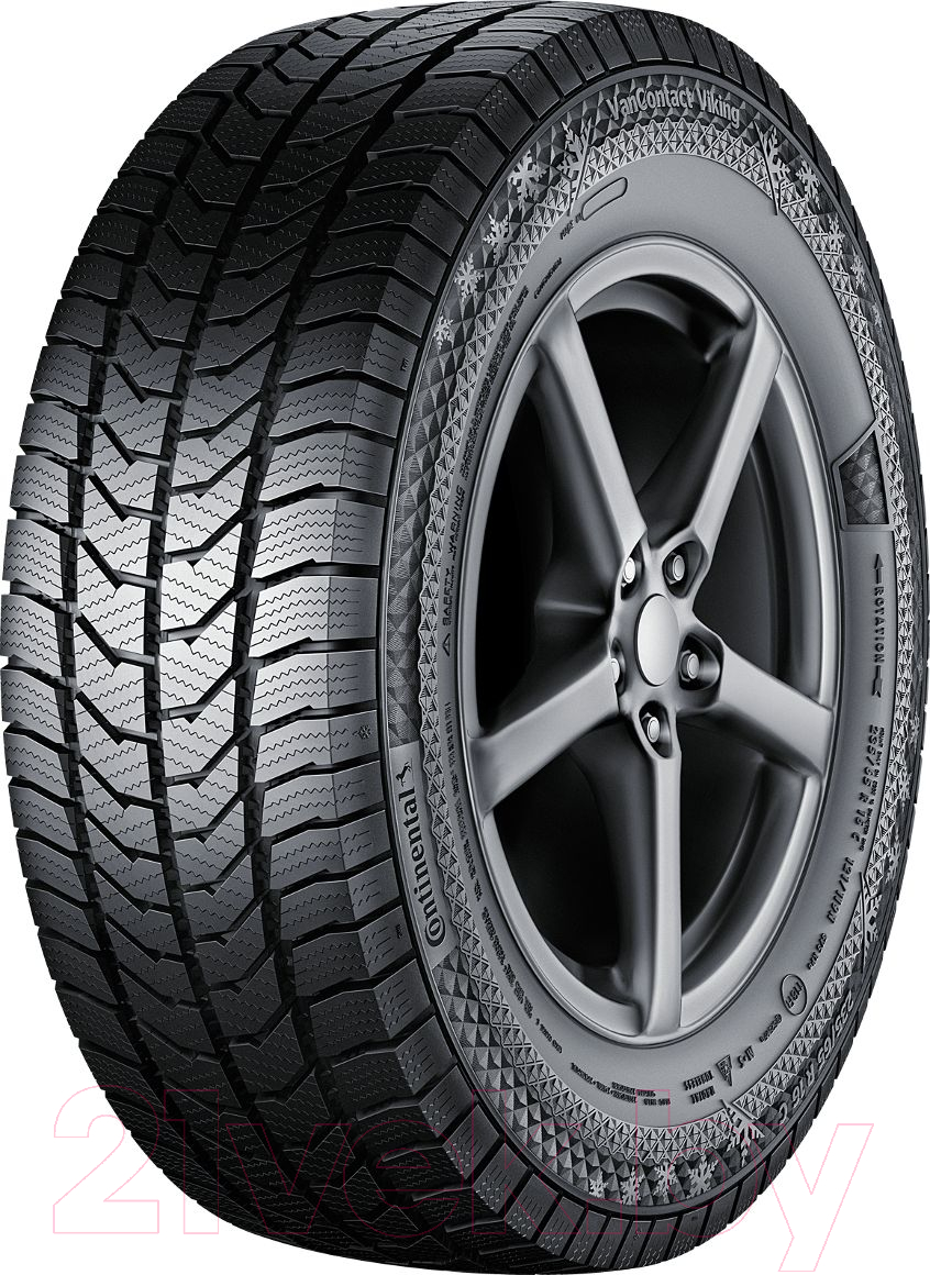 Зимняя легкогрузовая шина Continental VanContact Viking 195/70R15C 104/102R