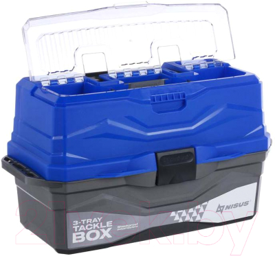 Ящик рыболовный Nisus Tackle Box / 4730641 (синий)