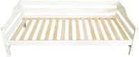 

Односпальная кровать детская EcoWood, Моана 80x180 с ящиком / ECO.001.00010.80-180.W