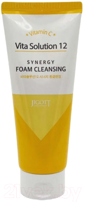 Пенка для умывания Jigott Vita Solution 12 Synergy Foam Cleansing (180мл)