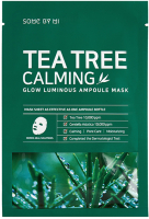 Маска для лица тканевая Some By Mi Tea Tree Calming Glow Luminous Ampoule Mask (25г) - 