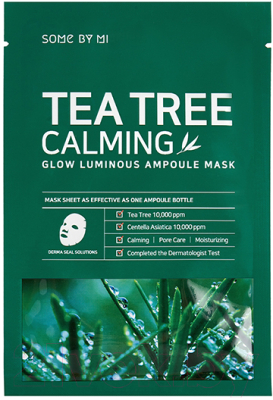 Маска для лица тканевая Some By Mi Tea Tree Calming Glow Luminous Ampoule Mask (25г)