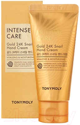 Крем для рук Tony Moly Intense Care Gold 24K Snail Hand Cream (60мл)