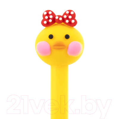 Изображение товара Ручка шариковая Юнландия Цыпленок / 143808 (ассорти, 0.7мм синий)