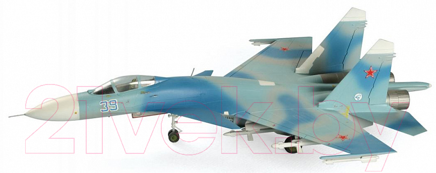 Сборная модель Звезда Самолет Су-27 / 7206ПН