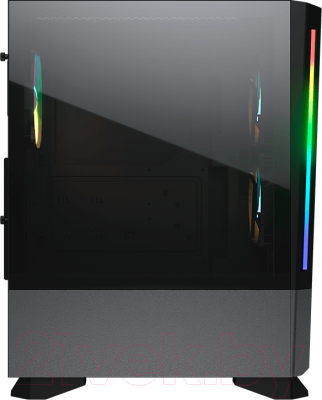 Корпус для компьютера Cougar MX430 Air RGB / CGR-51C6B-AIR-RGB (черный)