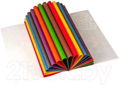 Набор цветной бумаги Creativiki ЦБД16Л8ЦКР (8цв)