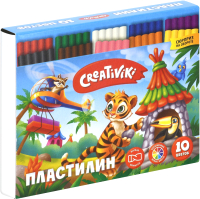 

Пластилин Creativiki, ПЛ10КР