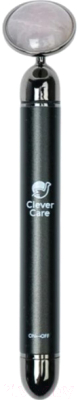 Массажер для лица CleverCare 4-в-1 Со сменными насадками / UY15008 (серый)