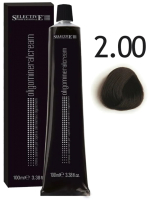 Крем-краска для волос Selective Professional Oligomineral Cream 2.00 / 86002 (100мл, брюнет) - 