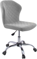 Кресло офисное DikLine KD31 (микровелюр B22 серый) - 