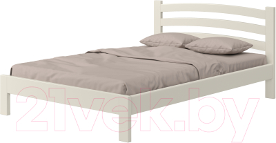 Двуспальная кровать Мебельград Венера 160x200 (ясень жемчужный)