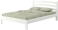 Двуспальная кровать Мебельград Венера 180x200 (белый фактурный) - 
