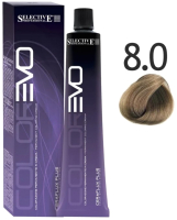 Крем-краска для волос Selective Professional Colorevo 8.0 / 84008 (100мл, светлый блондин) - 