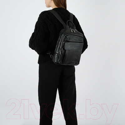 Рюкзак Francesco Molinary 356-Q8120-2-BLK (черный)