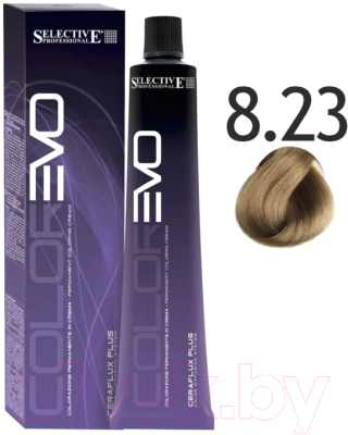 Крем-краска для волос Selective Professional Colorevo 8.23 / 84823 (100мл, светлый блондин бежево-золотой )