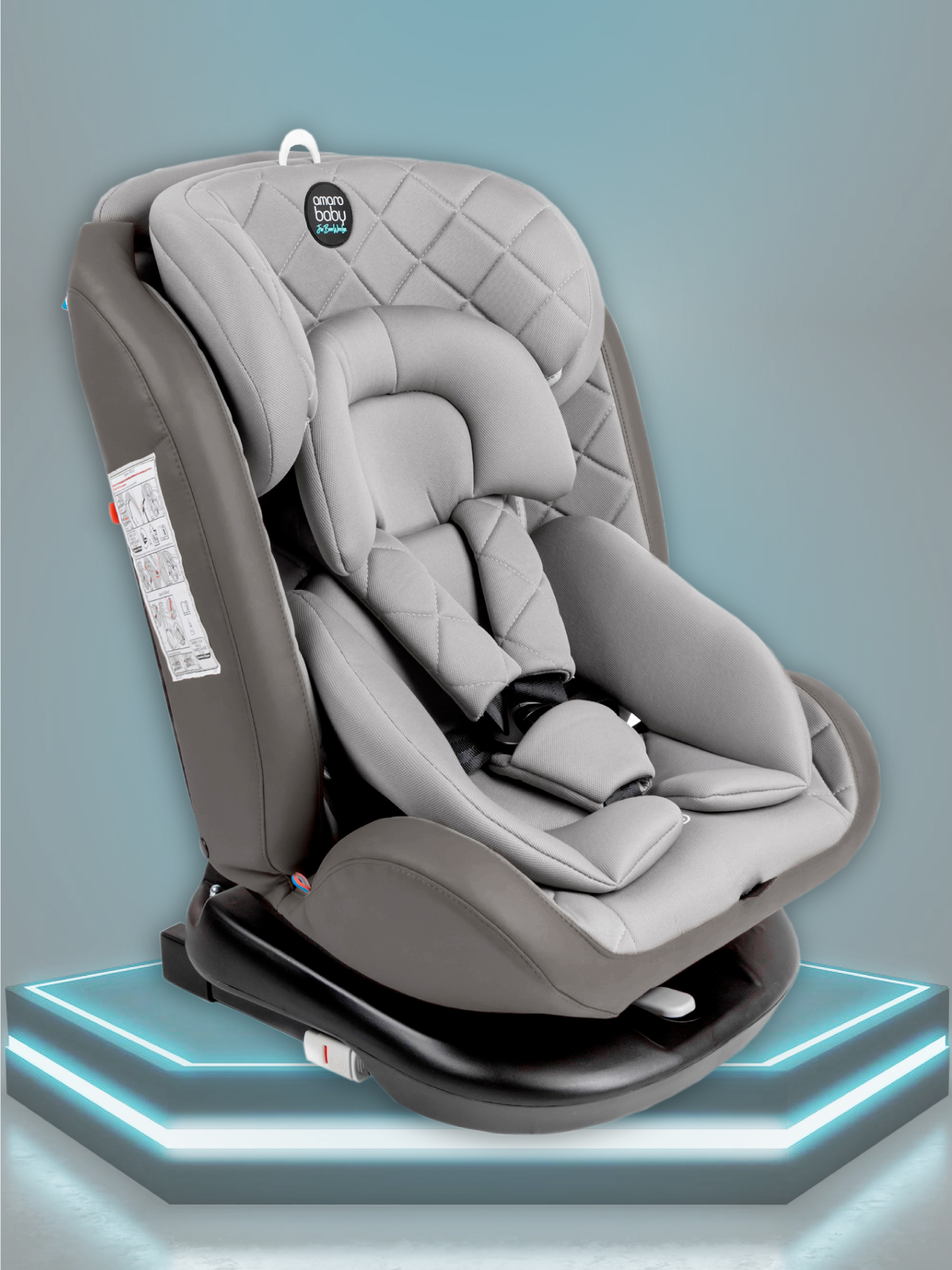 Автокресло Amarobaby Brilliant Isofix / AMARO-2003-BrSe