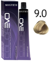 Крем-краска для волос Selective Professional Colorevo 9.0 / 84009 (100мл, очень светлый блондин) - 