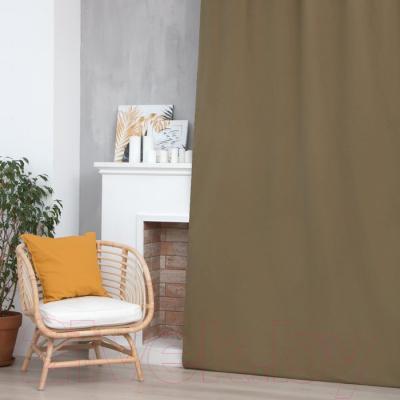 Изображение товара Штора Этель 7861962 (150x270, зеленый)