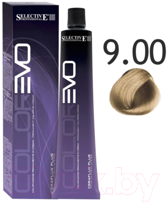 Крем-краска для волос Selective Professional Colorevo 9.00 / 849001  (100мл, очень светлый блондин глубокий )