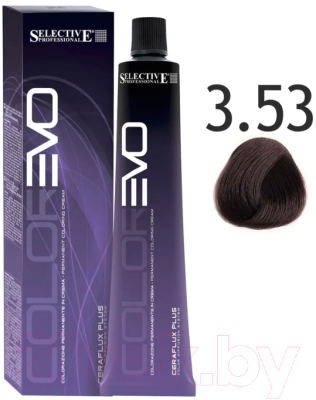 Крем-краска для волос Selective Professional Colorevo 3.53 / 84353 (100мл, темно-каштановый тик)