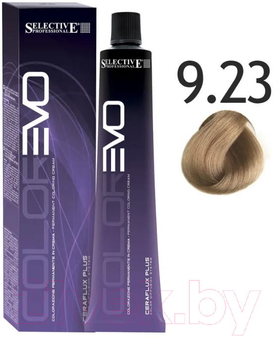 Крем-краска для волос Selective Professional Colorevo 9.23 / 84923 (100мл, очень светлый блондин бежево-золотой )
