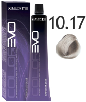 Крем-краска для волос Selective Professional Colorevo 10.17 / 841017 (100мл, экстра светлый блондин скандинавия) - 