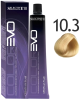 Крем-краска для волос Selective Professional Colorevo 10.3 / 84103 (100мл, экстра светлый блондин золотистый) - 