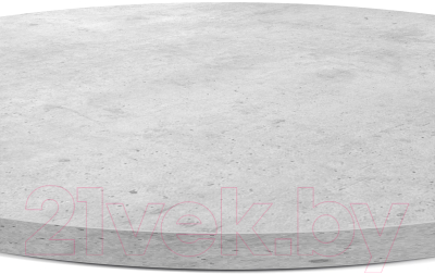 Обеденный стол Sheffilton SHT-TU9/90 ЛДСП (прозрачный лак/бетон чикаго светло-серый)