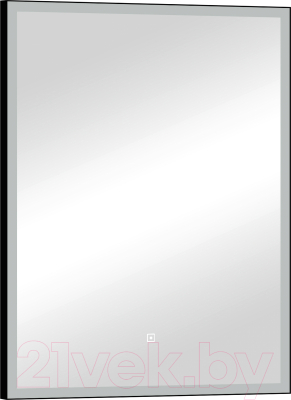 Зеркало Континент Frame Led Black 60x80 (с бесконтактным сенсором)